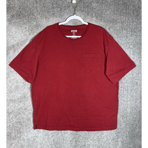 Duluth Trading Co Other - Duluth Trading Relaxed Fit‎ Longtail T Shirt Mens Size XL Red Cotton Pocket Tee